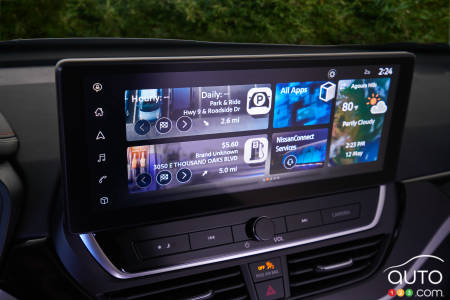 2023 Nissan Altima, multimedia screen